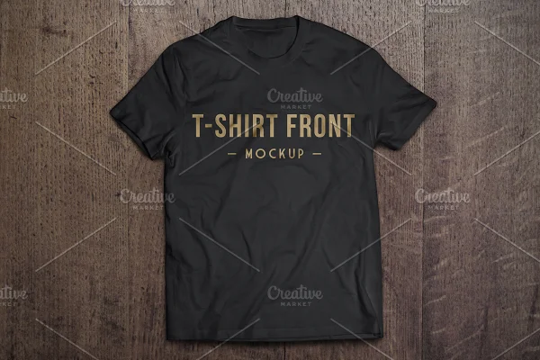 T-Shirt Mockups (Front and Back) Template Free Download - Itfonts.com
