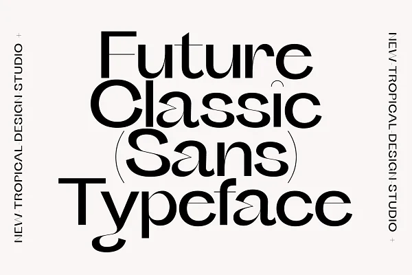 Future Classic Sans Typeface Font Free Download - Itfonts.com
